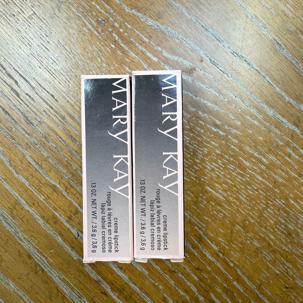 Mary Kay Creme Lipstick - 2 pack Amber suede